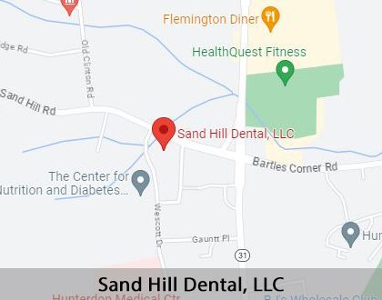 Map image for The Process for Getting Dentures in Flemington, NJ